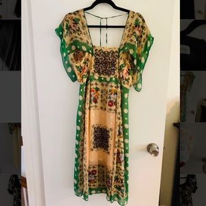 Anna Sui handkerchief sleeve dress